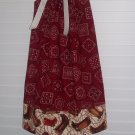 Rodeo Cowgirl Red Bandana Pillowcase Dress