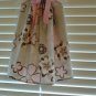 Beige Pink Floral Pillowcase Dress