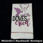 Doves Cried Dish Towel