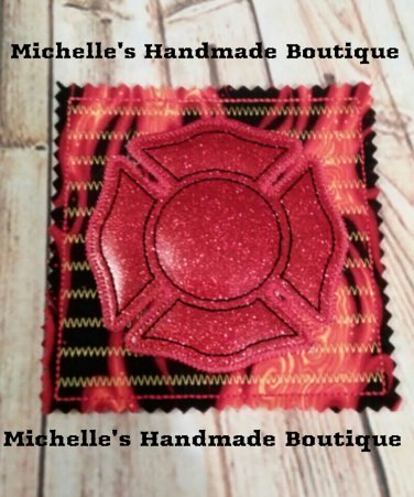 Maltese Cross Mug Rug