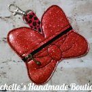 Mrs. Mouse Bow Vinyl Coin Pouch