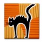 BLACK CAT *20* tile coaster