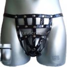 Men's Sexy G-String Leather Underwear Dessous #GT100