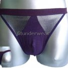 Men's Brief Spandex Thong Underwear P/S size-S-L#TH139