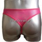 Men's Spandex Thong Underwear C-Thru Pink sz-S-L#TH105