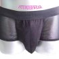 New Men's Sexy Boxer Underwear Black Lingerie #BX154