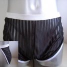 Men's Sexy C-Thru Black Lingerie Boxer Underwear #BX96