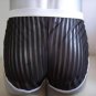 Men's Sexy C-Thru Black Lingerie Boxer Underwear #BX96