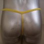 Men's Sexy G-String Underwear Yellow Lingerie #GT62