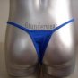 Men's Lingerie Brief Stretch Thong Underwear Blue #TH38