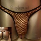 Men's Sexy Gold Checker Thong Underwear S-L #TH03