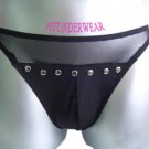 New Men's Sexy Brief Stretch Black Underwear #BR124
