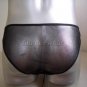 New Men's Sexy Brief Underwear C-Thru Black #BR106