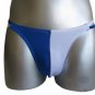 New Men's Sexy Thong Underwear Blue & White Lingerie #TH150