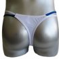 New Men's Sexy Thong Underwear Blue & White Lingerie #TH150