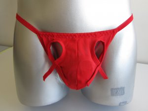 New Men's Sexy G-String Underwear Red Lingerie #GT115