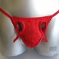 New Men's Sexy G-String Underwear Red Lingerie #GT115