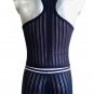 Men's Sexy Underwear C-Thru Bodysuit Black 2pcs Lingerie #BD104