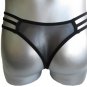 New Men's Sexy Brief Underwear C-Thru Black Lace Lingerie #BR100
