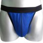 New Men's Sexy Brief Thong Underwear Solid Blue Lingerie #TH07