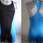 New Men's Sexy Stretchy Boxer Underwear Bodysuit Blue Athletisch #BD62