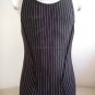 New Men's Sexy Stretchy Boxer Underwear XL Bodysuit Black with Strips Athletisch #BD86