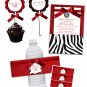 Zebra Sweet Sixteen Custom Invitation