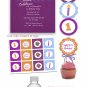 Custom Cupcake photo Invitation