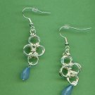 Japanese Lattice Chain Maille Earrings