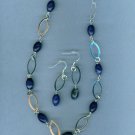 Blue Sodalite and Sterling Silver Set