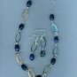 Blue Sodalite and Sterling Silver Set