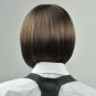 New Short Straight Wig Dark  Brown/Caramel Brown Hair D039