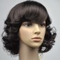 Short Curls Wig Black Hair D016