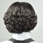 New Short Curls Wig Dark Brown BoBo Hair D042
