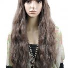 New Long Curls Wig Caramel Brown  Hair L033
