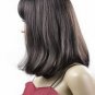 New  Middle Long   Wig  Brown  Hair Z009