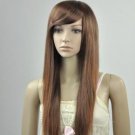 New Straight  Long  Wig  Brown  Hair L038
