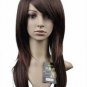 New Straight  Long  Wig Dark Brown  Hair SL032