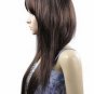 New Straight  Long  Wig  Brown  Hair L044