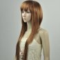 New Straight Long Wig Light Brown Hair L044