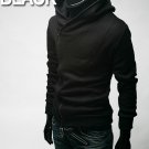 2011 South Korea men's Black hoodie jacket / coat / sweatshirt M US XS