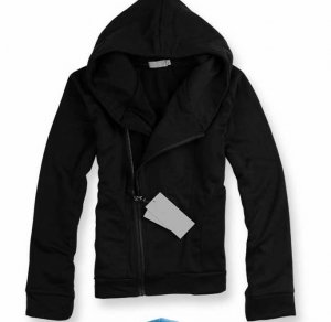 2011 South Korea men's XXL US L Black hoodie jacket / coat / sweatshirt