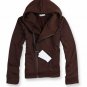 2011 South Korea men's XL US M  Brown  hoodie jacket / coat / sweatshirt