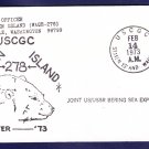 USCGC STATEN ISLAND WAGB-278 DEEP FREEZE 1973 Polar Ship Cover