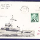 Minehunter USS GILLISS MHC-13 MHcachets Naval Cover ONLY 1 MADE