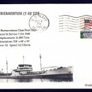 T-AO-111 USNS MISSION BUENAVENTURA MHcachets Naval Cover ONLY 1 MADE