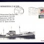 T-AO-111 USNS MISSION BUENAVENTURA MHcachets Naval Cover ONLY 1 MADE