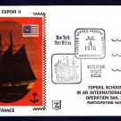 French Tall Ship BEL ESPOIR II Operation Sail 1976 Ship Cover