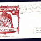 USS BENNINGTON CVS-20 Indepedence Day 1963 Naval Cover