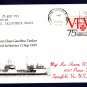 USNS NODAWAY T-AOG-78 Naval Cover MHcachets ONLY 1 MADE
